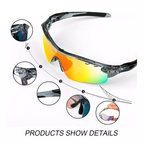 CoolChange Polarized Cycling Glasses