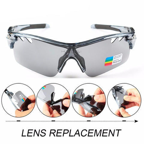 CoolChange Polarized Cycling Glasses