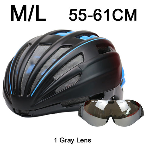 Goggles Cycling Helmet