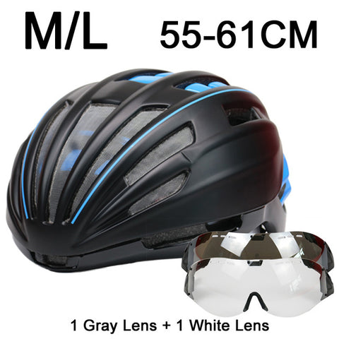 Goggles Cycling Helmet
