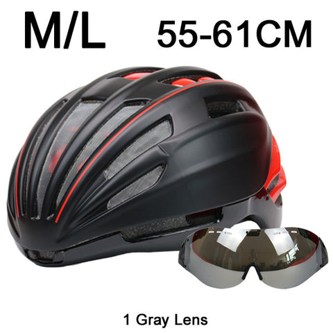 Goggles Cycling Helmet