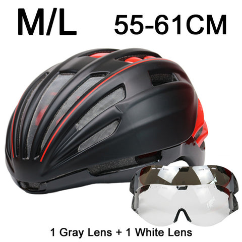 Goggles Cycling Helmet