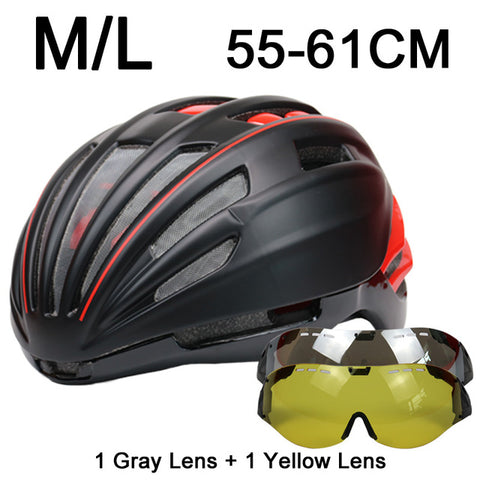 Goggles Cycling Helmet