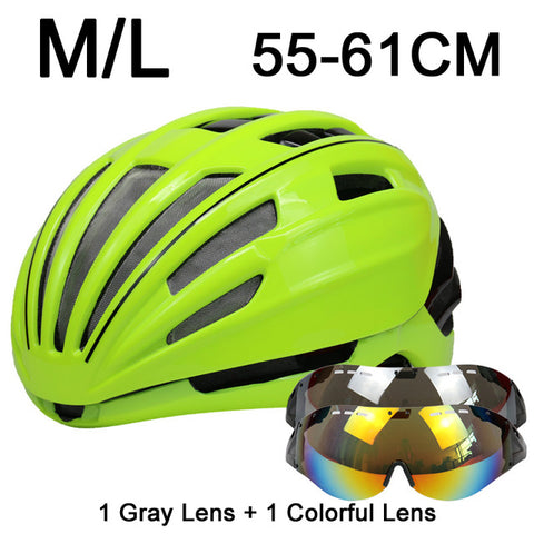 Goggles Cycling Helmet