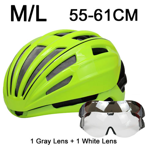 Goggles Cycling Helmet