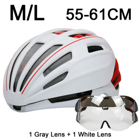 Goggles Cycling Helmet