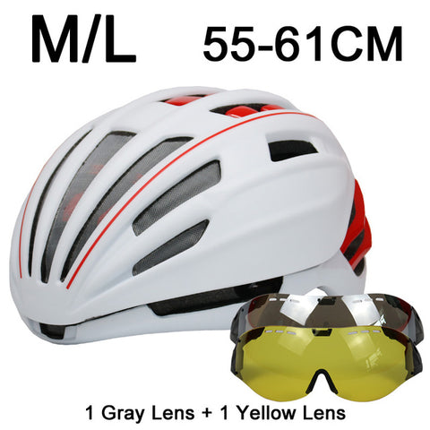 Goggles Cycling Helmet